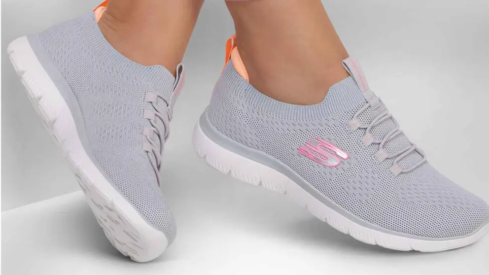 Zapatillas con efecto calcet&iacute;n de Skechers