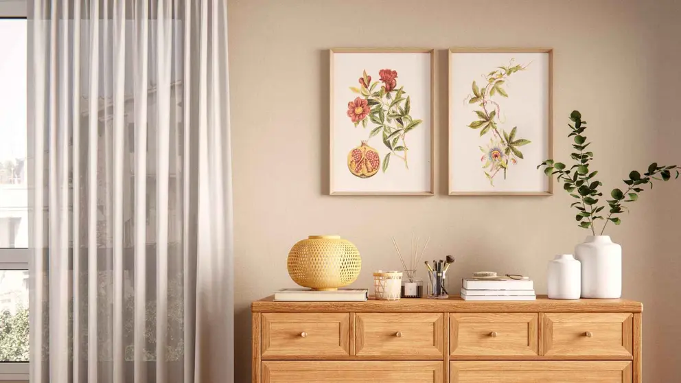 Cortina Pharell de algod&oacute;n Jacquard, INSPIRE de Leroy Merlin