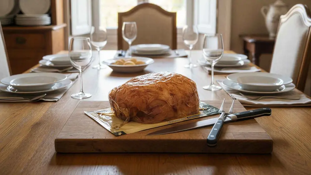 Mini muslo de pollo 98% relleno La Carlote&ntilde;a asado al horno de Mercadona