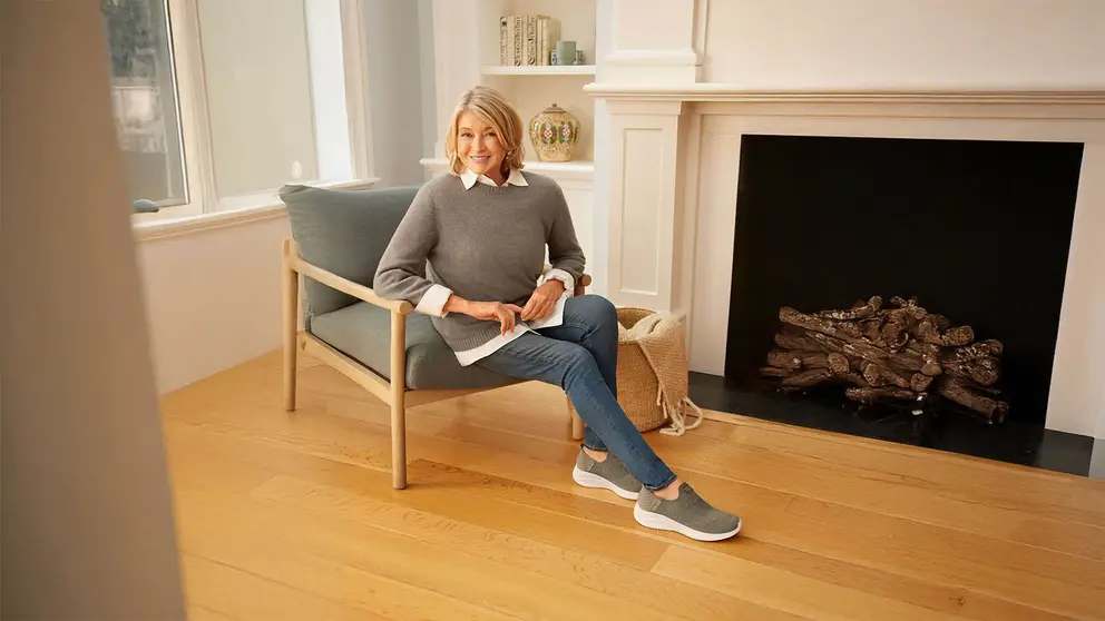 Martha Stewart colabora con Skechers