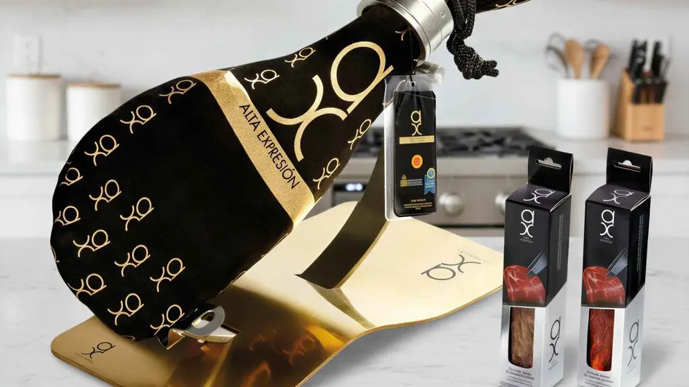 Estuche con paleta de bellota 100% ib&eacute;rica pieza 4 kg + 2 ca&ntilde;as de presa de bellota ib&eacute;ricas en El Corte Ingl&eacute;s