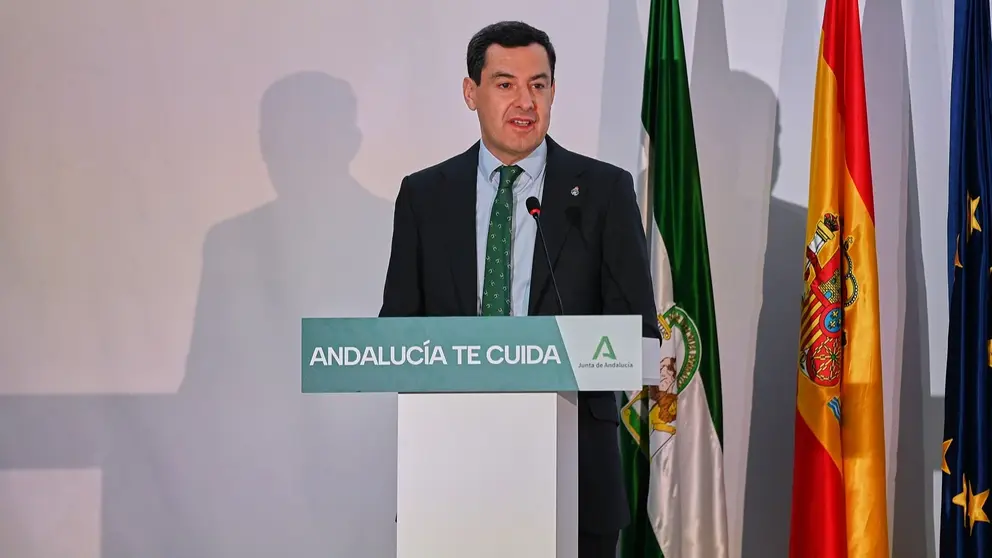 Juanma Moreno ha vuelto a presumir de los valores de Andaluc&iacute;a | Salvador L&oacute;pez Medina
