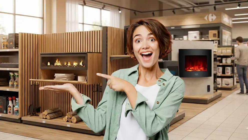 La alternativa a las chimeneas tradicionales de Carrefour que gana terreno en pisos urbanos