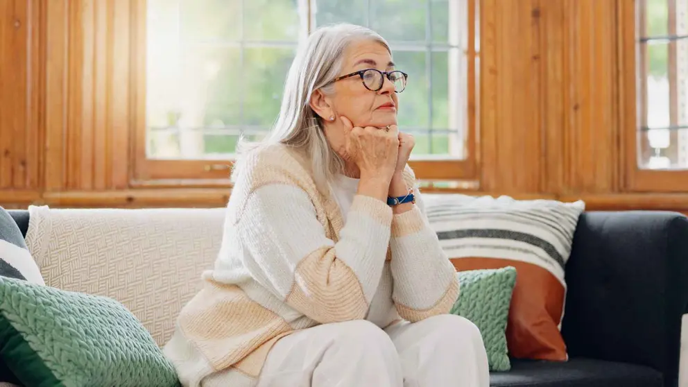 Una pensionista de viudedad de la Seguridad Social