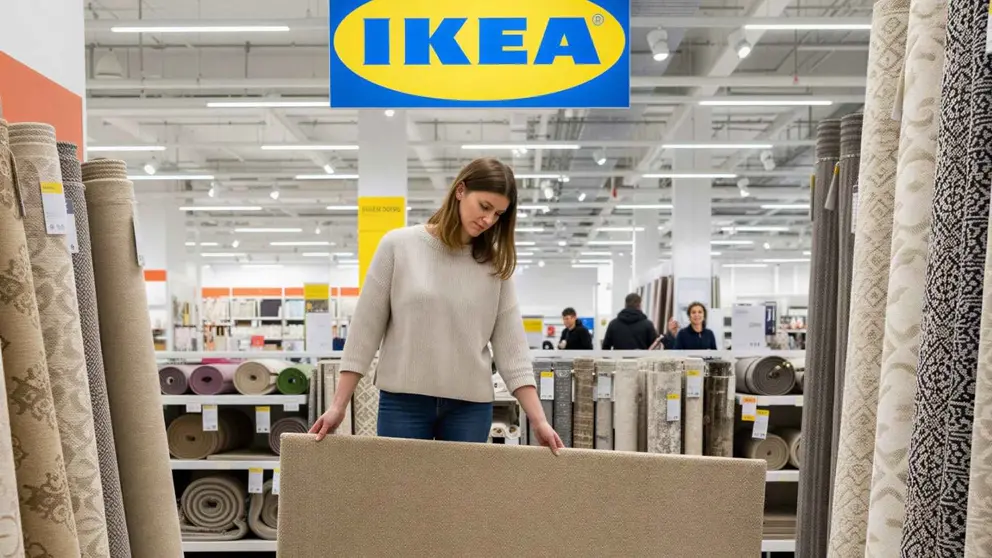 Ikea presenta una colecci&oacute;n de alfombras que hacen que la decoraci&oacute;n del sal&oacute;n sea m&aacute;s acogedora