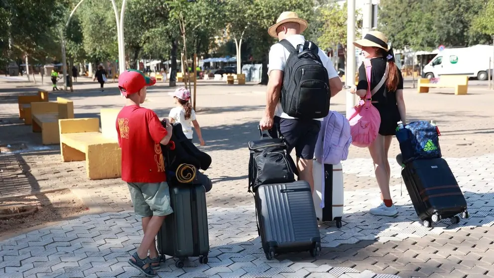 Turistas internacionales, en una imagen de archivo