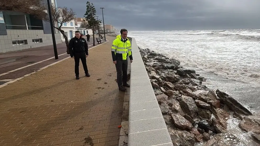 La borrasca Leonardo est&aacute; causando estragos en Almer&iacute;a