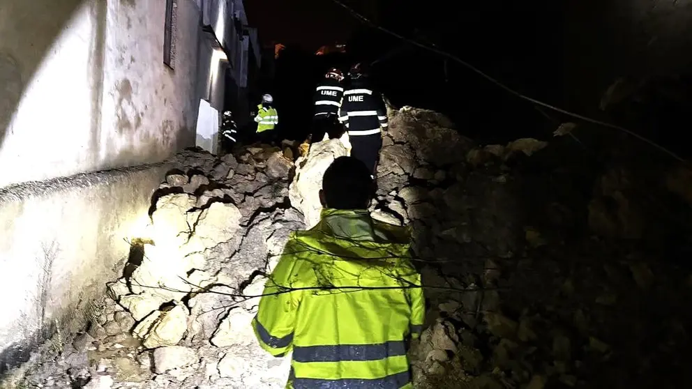 Evacuaci&oacute;n de viviendas en Vejer