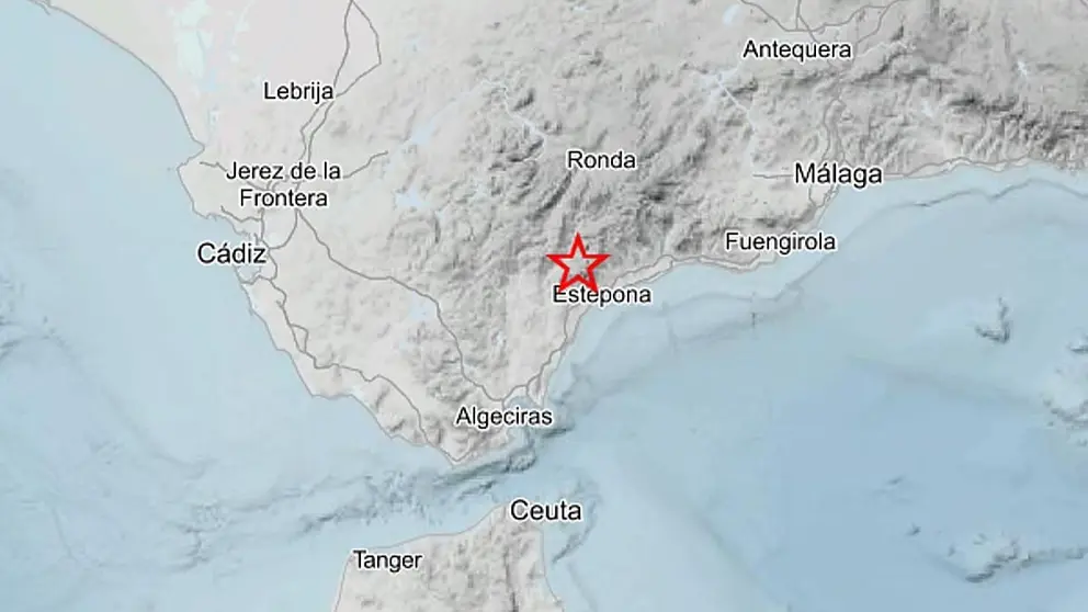La provincia de M&aacute;laga ha registrado diversos terremotos