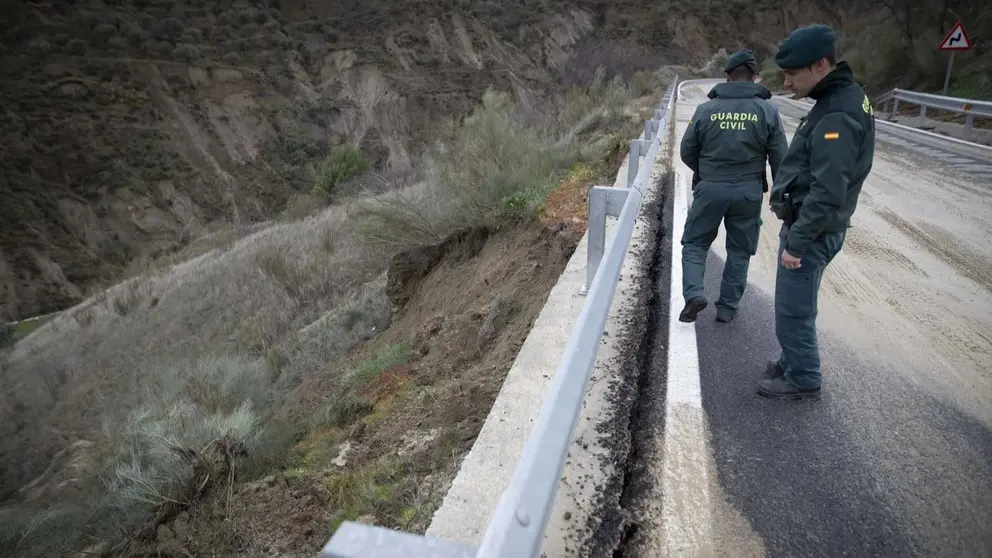 El temporal ha causado estragos en Granada