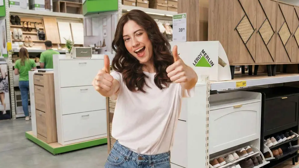 Secci&oacute;n de muebles de Leroy Merlin