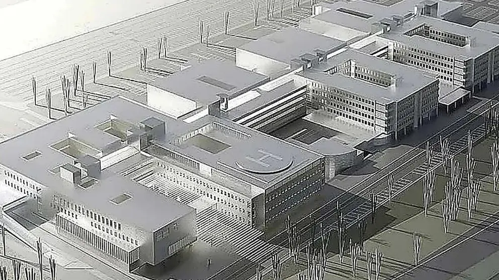 Recreaci&oacute;n del Hospital Materno Infantil de Huelva