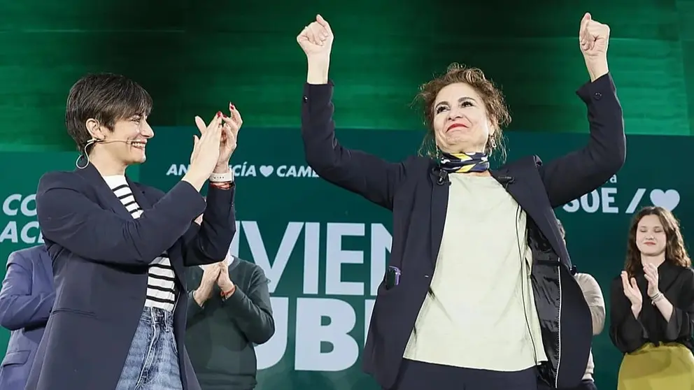 Montero, en un acto reciente en Dos Hermanas