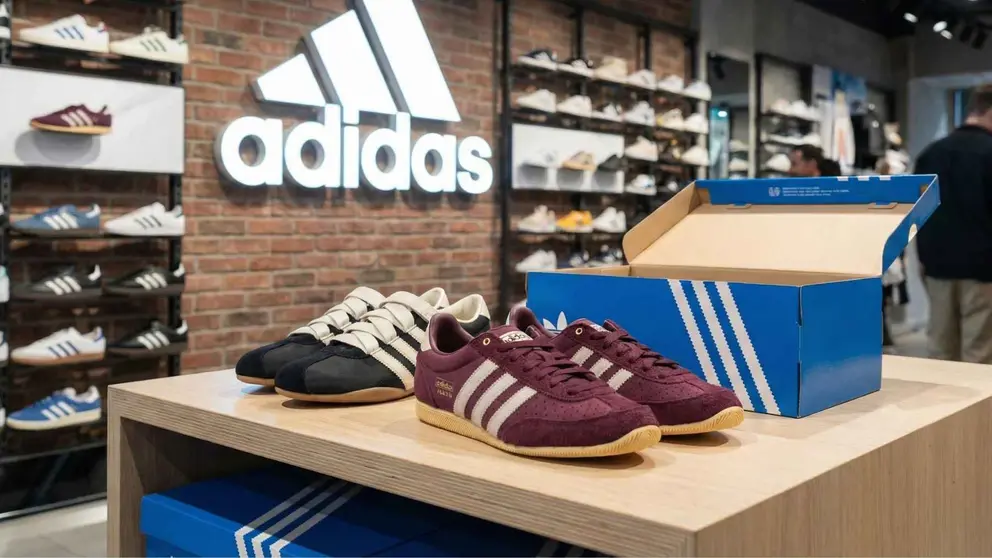 Zapatillas de Adidas de estilo asi&aacute;tico