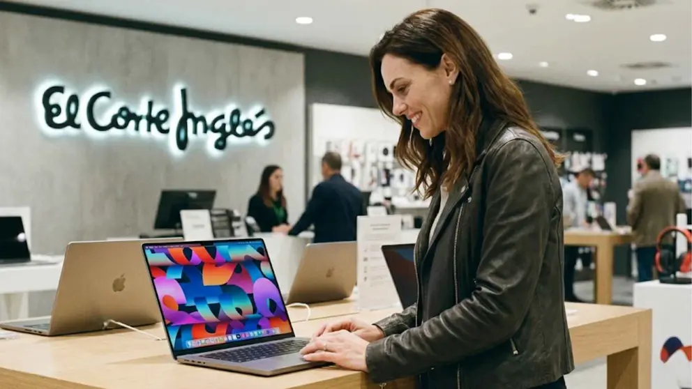 El Corte Ingl&eacute;s rebaja uno de los mejores ordenadores port&aacute;tiles de HP y lo deja a casi la mitad de precio que un MacBook de Apple