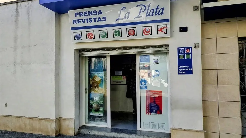 Administraci&oacute;n de Loter&iacute;as en la Plaza de la Constituci&oacute;n de Jerez