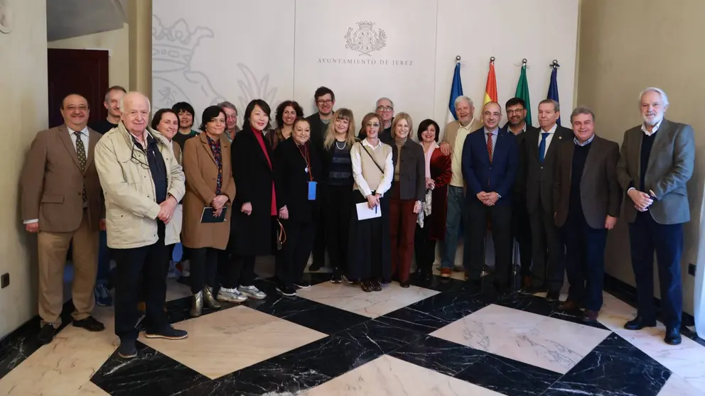 Recepci&oacute;n a la comitiva de periodistas que est&aacute; realizando un PressTrip con motivo de la Capitalidad Espa&ntilde;ola de la Gastronom&iacute;a | Cristo Garc&iacute;a
