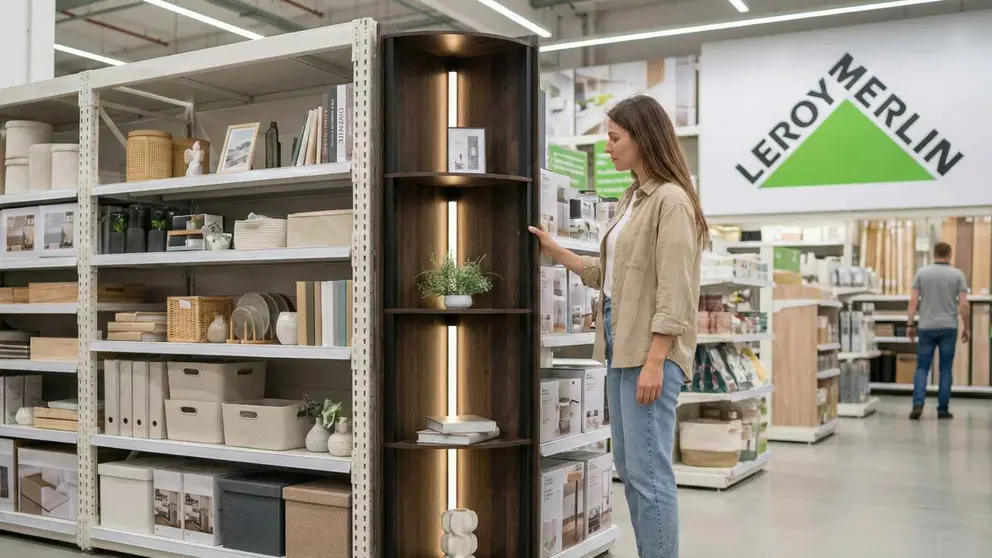 Iluminar, organizar y decorar son algunas de las virtudes que ofrecen estos 3 dise&ntilde;os de l&aacute;mparas con estantes de Leroy Merlin