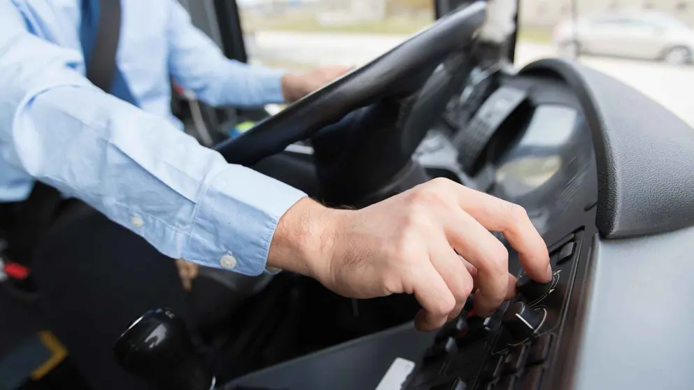 Un conductor de autob&uacute;s