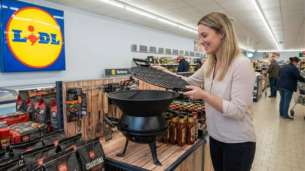Barbacoas para la terraza y el jard&iacute;n en Lidl