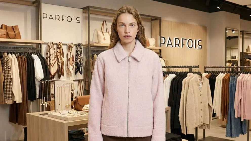 Chaqueta con textura de Parfois