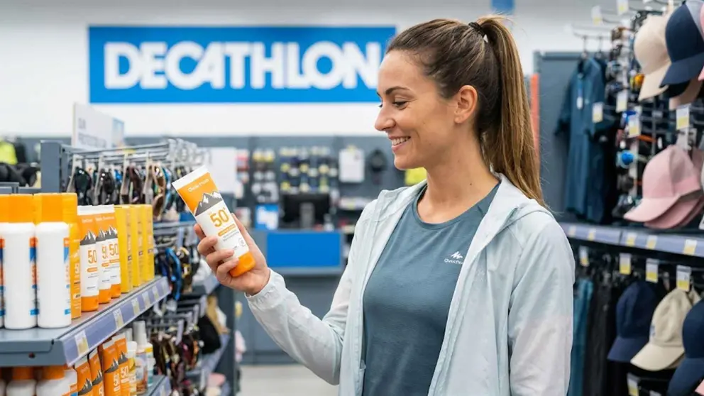 Decathlon acaba de presentar una peque&ntilde;a colecci&oacute;n de cosm&eacute;ticos con los que evitar la aparici&oacute;n de quemaduras en la piel en los primeros d&iacute;as de primavera