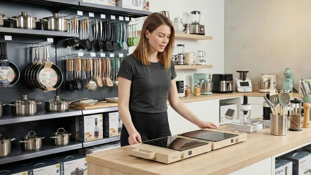 Lidl hace m&aacute;s f&aacute;cil cocinar fuera de casa con estas pr&aacute;cticas placas de inducci&oacute;n port&aacute;tiles de alto rendimiento