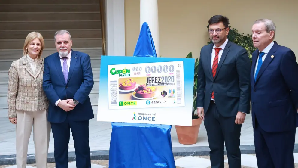Cup&oacute;n de la ONCE dedicado a la Capital Espa&ntilde;ola de la Gastronom&iacute;a 2026 | Cristo Garc&iacute;a
