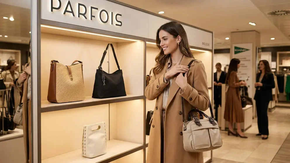 Cuatro dise&ntilde;os de Parfois en El Corte Ingl&eacute;s que solucionan oficina, paseo y viaje