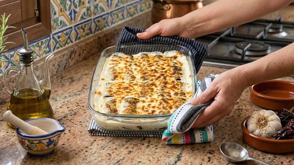 Los canelones de berenejenas rellenos de pollo perfectos para una comida en familia