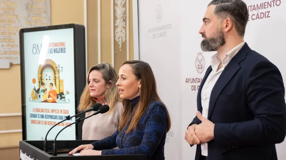 Presentaci&oacute;n de los actos del 8M en C&aacute;diz