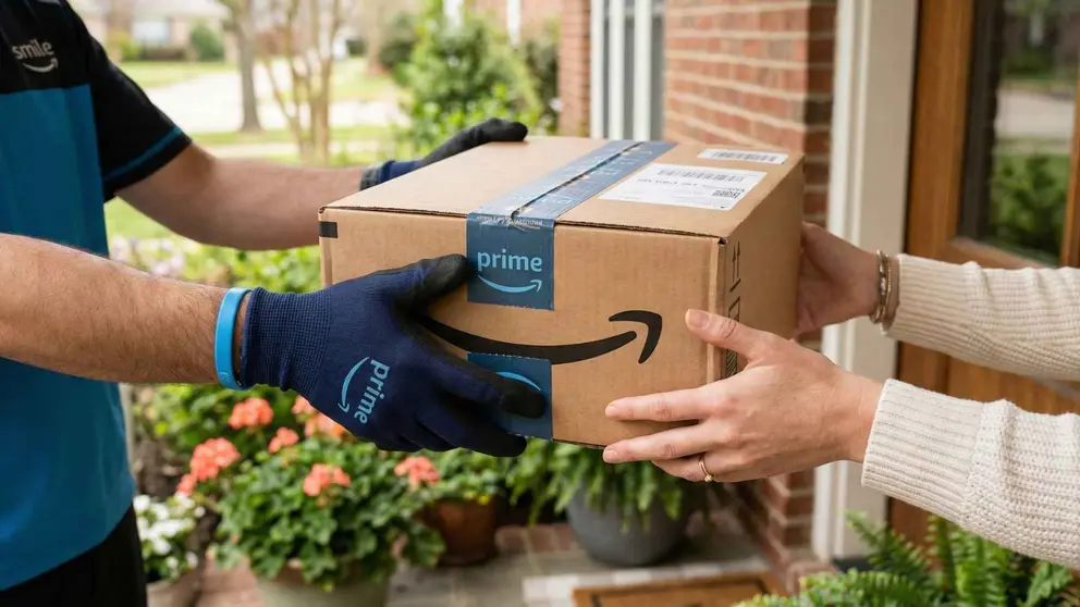 Caja de compra de Amazon