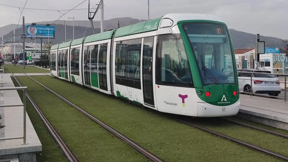 Imagen de archivo del Tranv&iacute;a de Ja&eacute;n