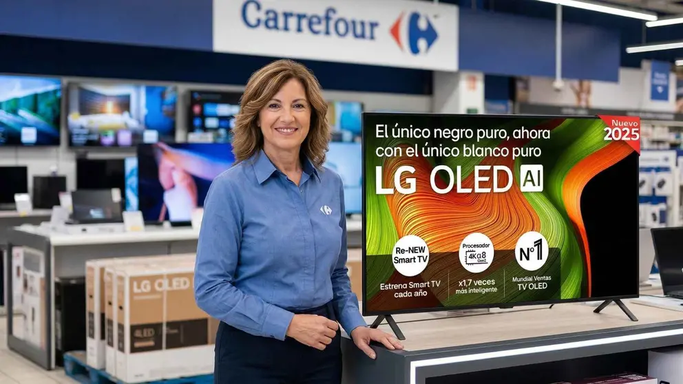 TV LG OLED55B56LA de Carrefour