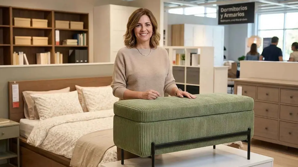 Banco con almacenaje VALTORP de Ikea