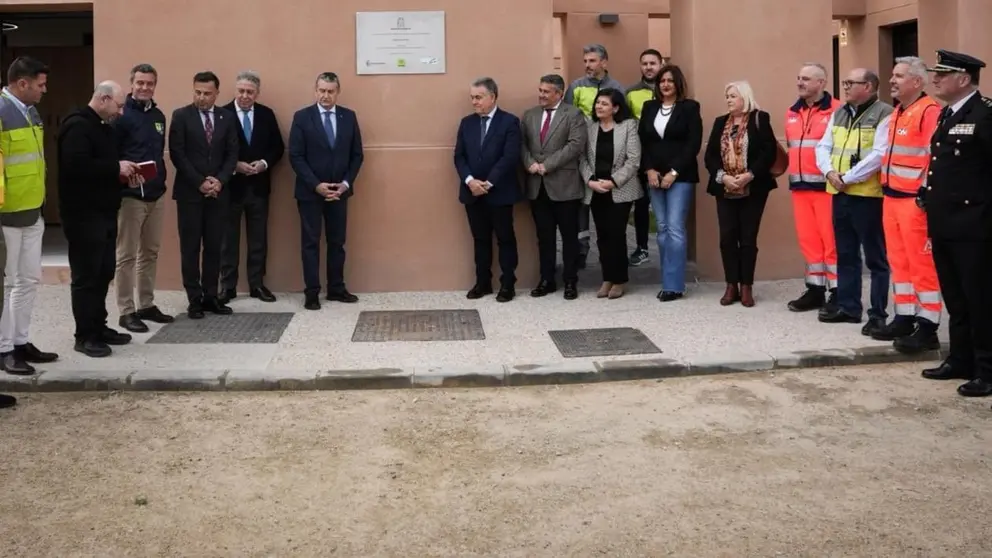 Antonio Sanz, durante la inauguraci&oacute;n del Cecopi en el Roc&iacute;o