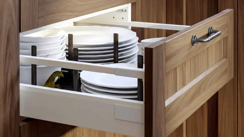 Panel perforado para organizar cajones UPPDATERA de Ikea