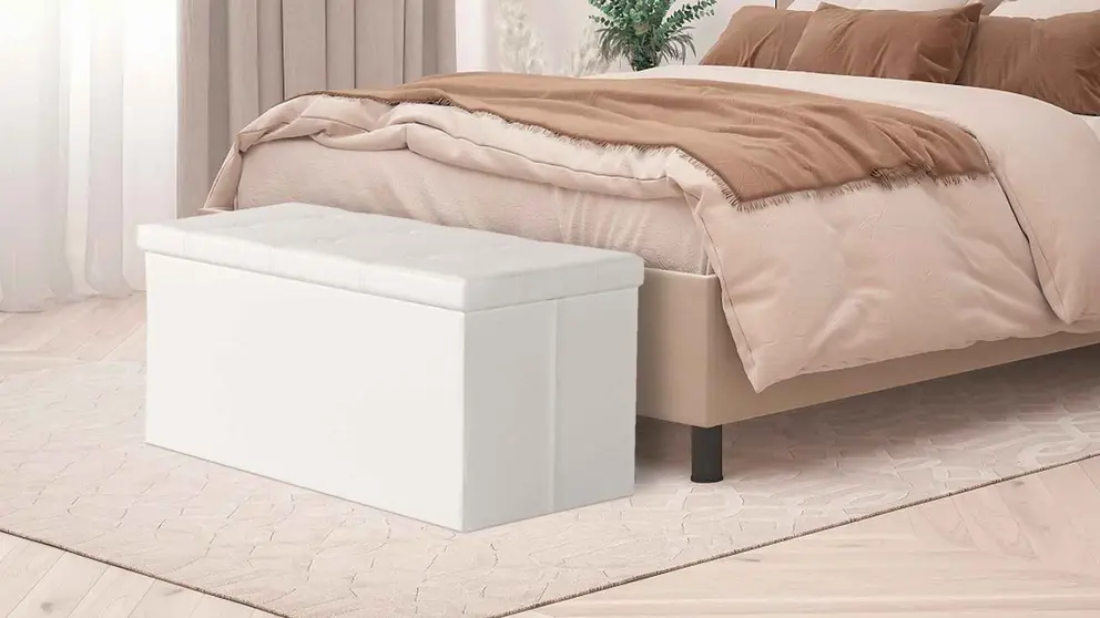 Puff de almacenaje de 80 L, JUPPLIES en Amazon