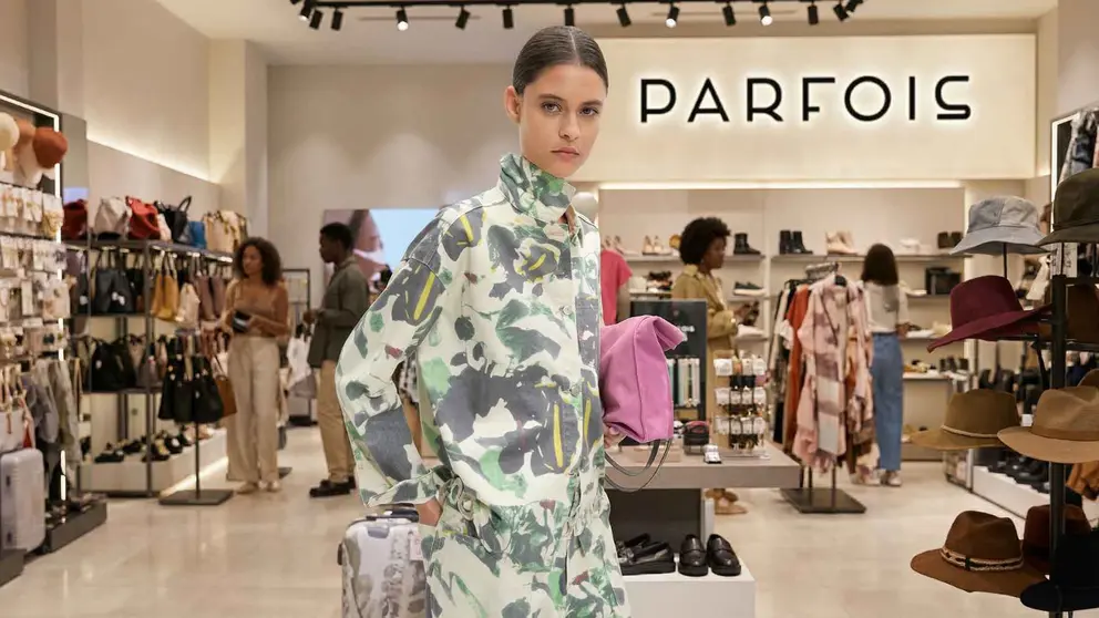 Chaqueta vaquera estampada 100% algod&oacute;n de Parfois