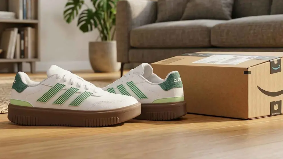 Amazon comienza la primavera pisando fuerte con la llegada de estos dos modelos con suela en plataforma de Adidas
