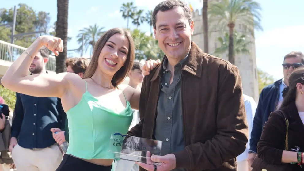 Juanma Moreno, durante un acto reciente