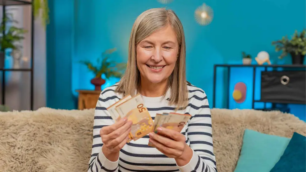 Una pensionista de la Seguridad Social