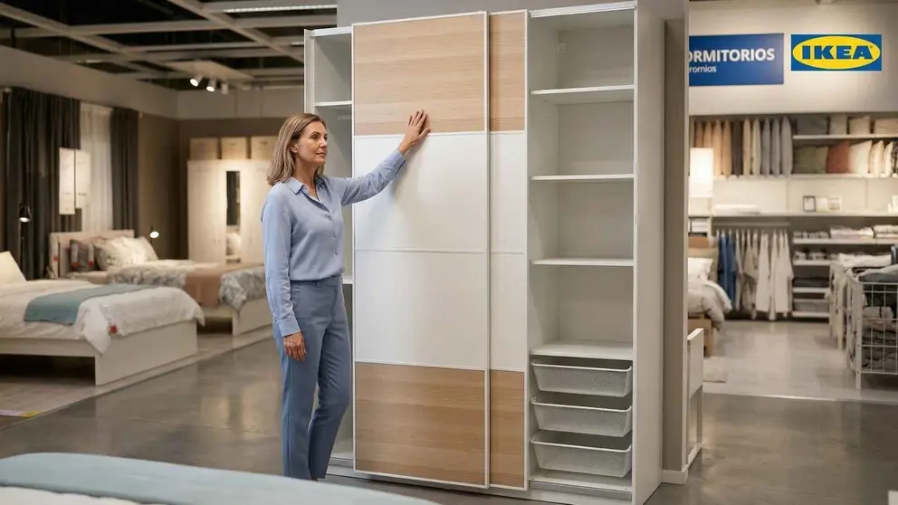 Ikea cumple el sue&ntilde;o de muchas familias con este armario de grandes dimensiones y acabados inmejorables