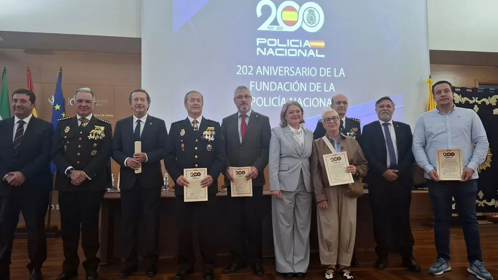 Aniversario de la Polic&iacute;a Nacional en Jerez