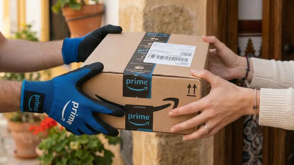 Caja de compra de Amazon