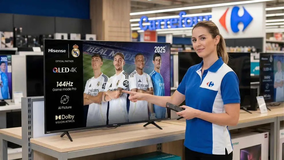 TV Hisense 75E7Q PRO de 75 en Carrefour