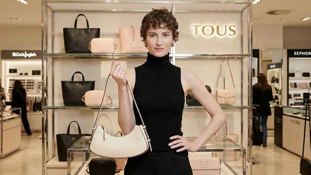 Bolso de hombro Back to Basics liso de Tous en El Corte Ingl&eacute;s