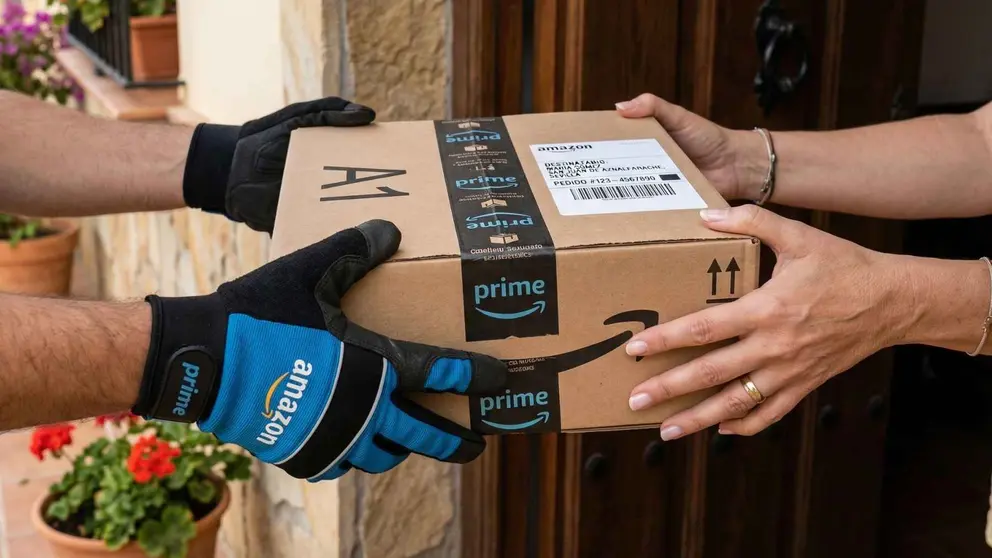 Caja de compra de Amazon