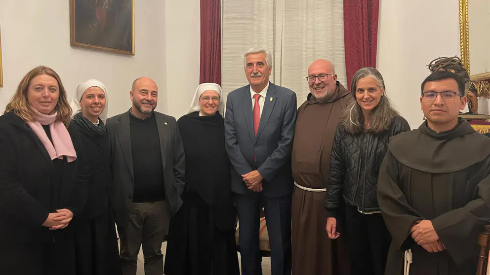 Comitiva para la beatificación del Padre José María Lerchundi