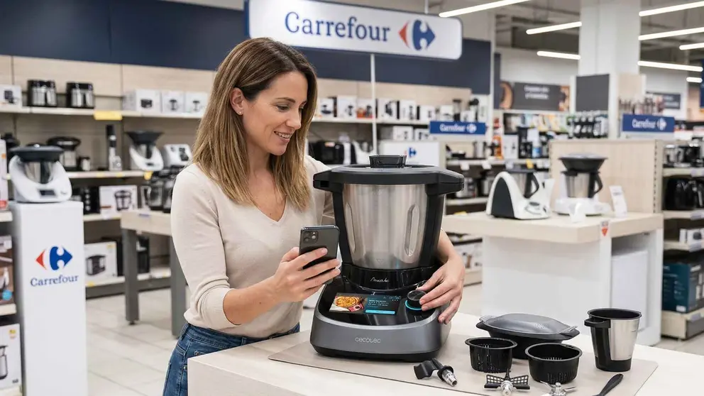 Carrefour abre las puertas a la cocina m&aacute;s exquisita con este robot multifunci&oacute;n de Cecotec